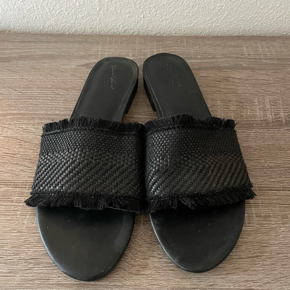 Universal Thread | Woven Fringe Slide Sandals